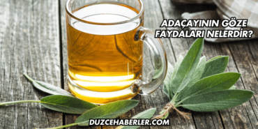 Adaçayının Göze Faydaları Nelerdir?