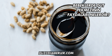 Bebeklerde Dut Pekmezinin Faydaları Nelerdir?