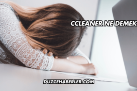 CCleaner Ne Demek?