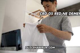 CRD 05 RED Ne Demek?