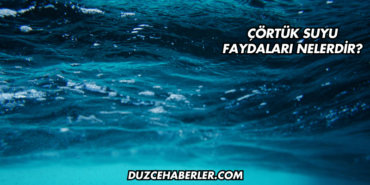 Çörtük Suyu Faydaları Nelerdir?