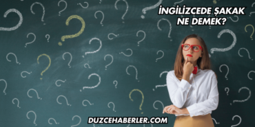 İngilizcede Şakak Ne Demek?