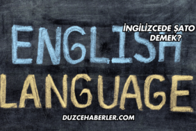 İngilizcede Şato Ne Demek?