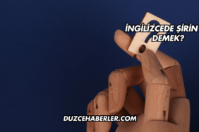 İngilizcede Şirin Ne Demek?