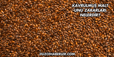 Kavrulmuş Malt Unu Zararları Nelerdir?