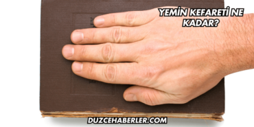 Yemin Kefareti Ne Kadar?