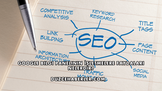 Google Bilgi Panelinin İşletmelere Faydaları Nelerdir?