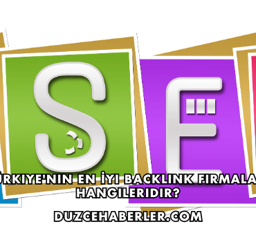 Türkiye'nin En İyi Backlink Firmaları Hangileridir?